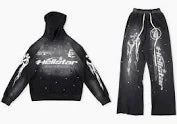 hellstar sweatsuit(black)